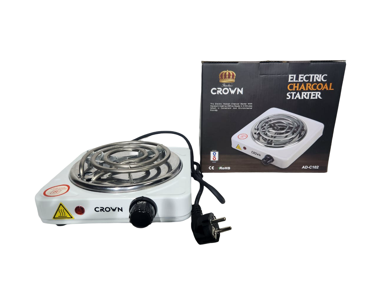 Charcoal Electric Heater Burner