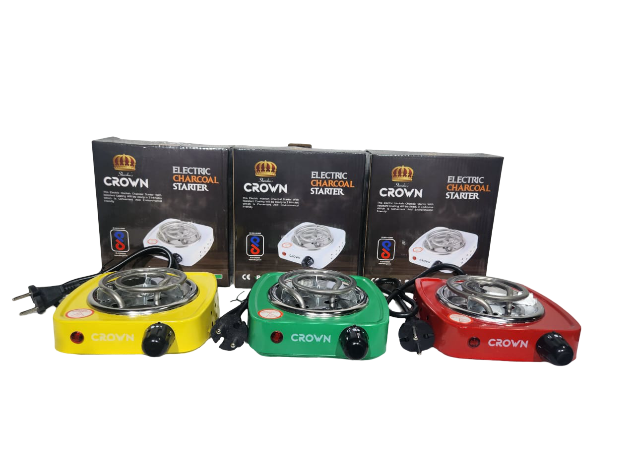 Charcoal Electric Heater Burner